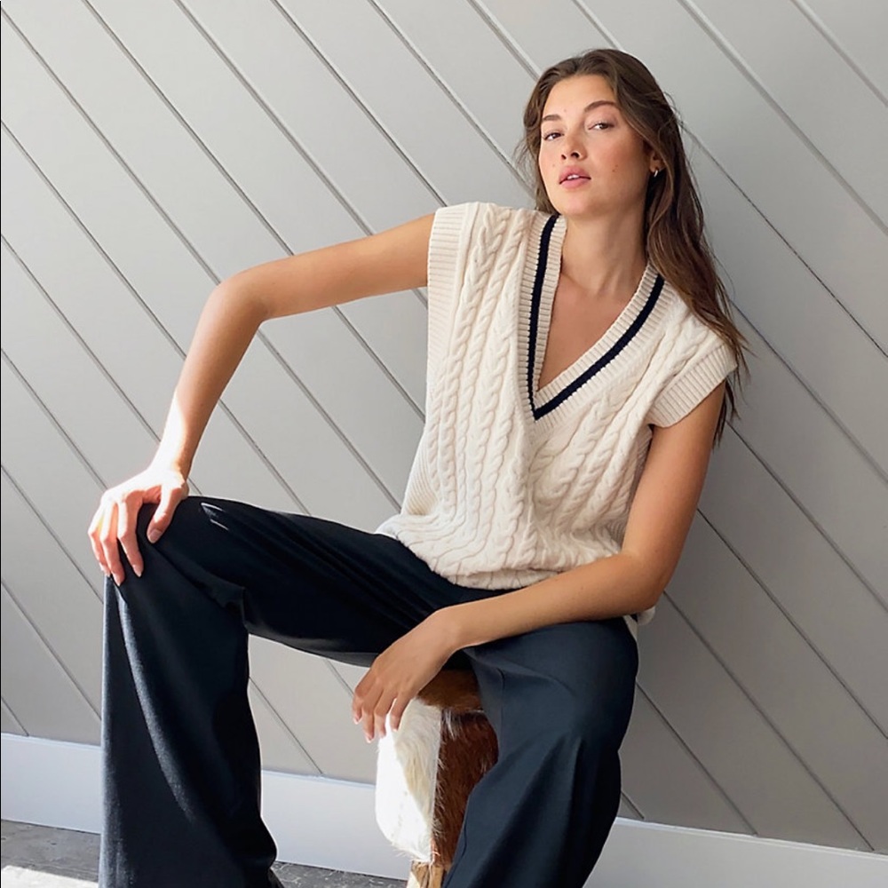 Aritzia Sunday Best Winston Sweater Vest